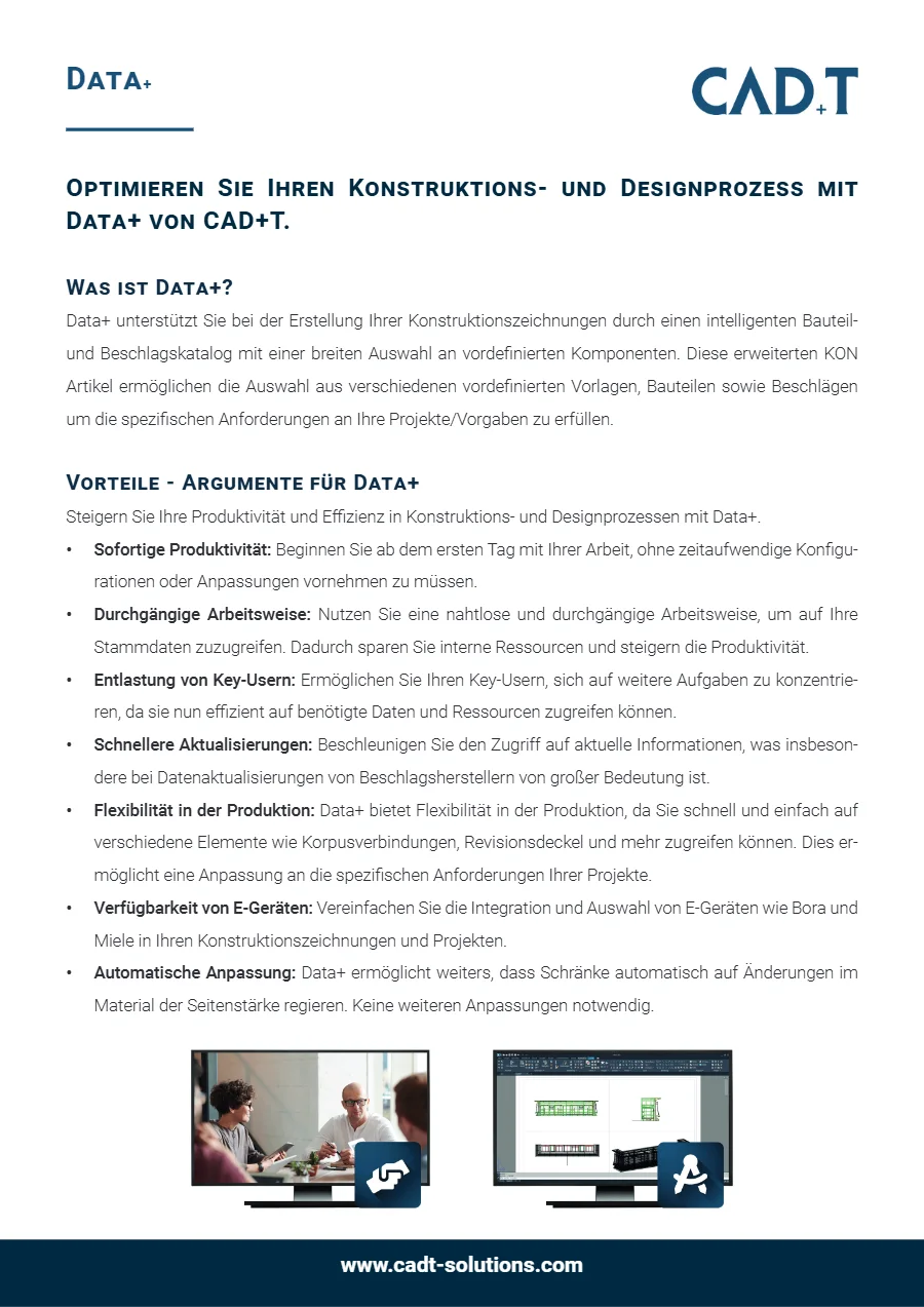 CAD+T Data+
