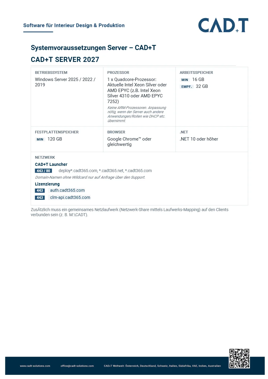 मुखपृष्ठ: CAD+T Server 2027