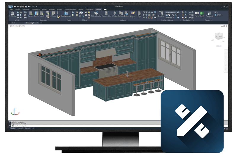 CAD+T Design Classic - Das intuitive Planungsmodul für Tischler