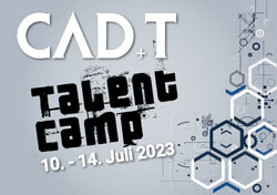 CAD+T Talent Camp Flyer 2023