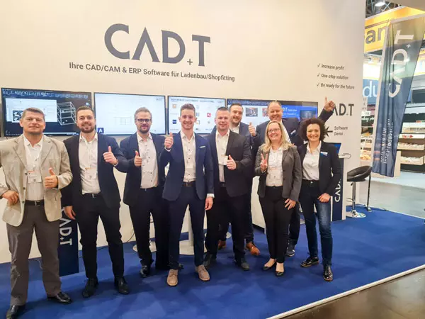 Euroshop 2023 - Das Team von CAD+T