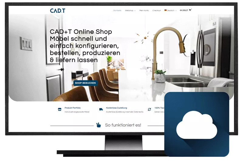 CAD+T Web Solutions - Online Shop